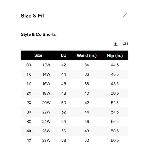 Style & Co Plus Size Zippered Cargo Shorts - Picture 4 of 4